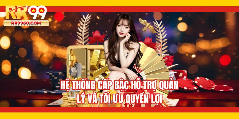 Hệ thống cấp bậc hỗ trợ quản lý và tối ưu quyền lợi