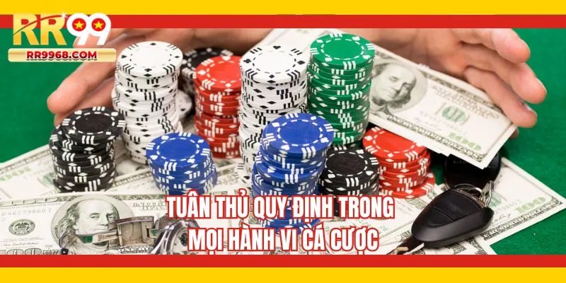 Tuân thủ quy định trong mọi hành vi cá cược